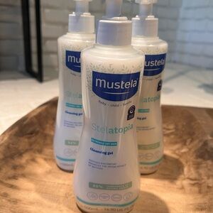 Mustela Stelatopia Cleansing Gel lot of 3